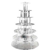 Round Cup Cake Stand - 7 Tier