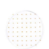 Display Plate with Gold Spots - 375mm