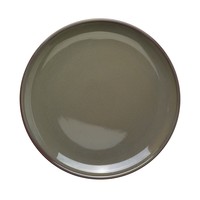 Rustic Coupe Plate Green - 27.5cm