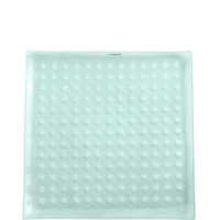 Frosted Square Rimless Plate - 280 x 280mm