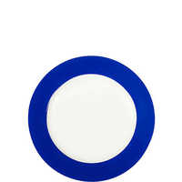 Blue Rimmed Plate - 310mm 