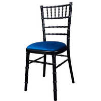 <P> Black Camelot Stick Back Chair  <P>[Seat Pad - Not Included]