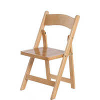 Chiaro Slatted Folding Chair