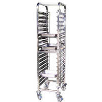 Gastronorm Tray Stacking Trolley 