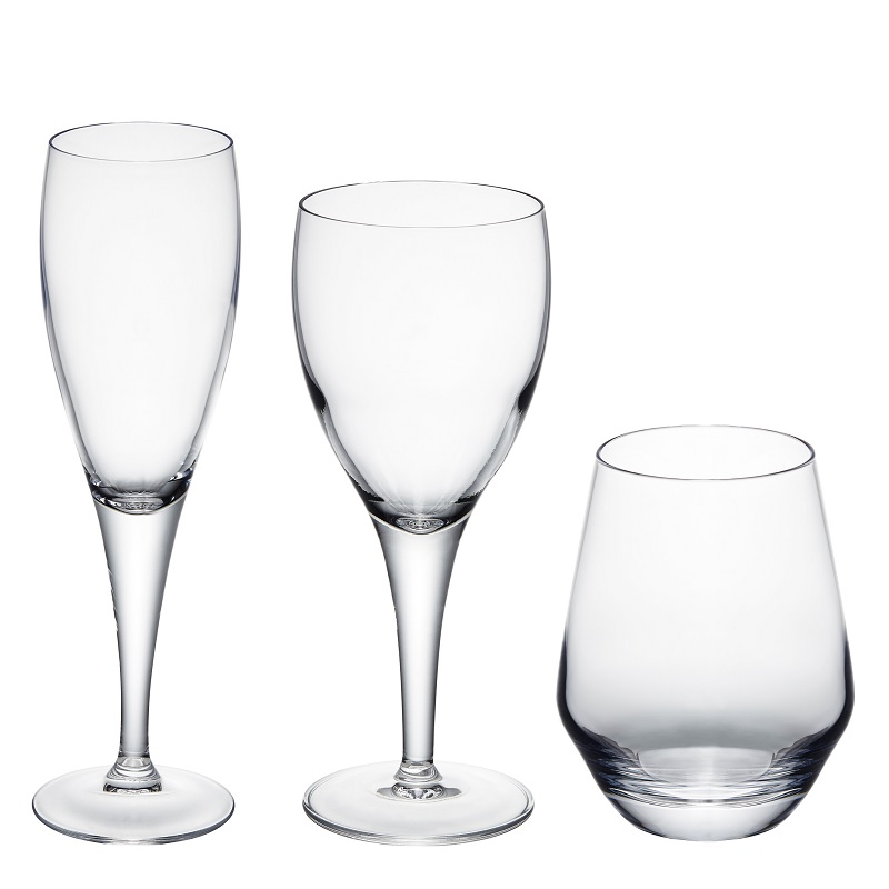Coloured Stem Wine Glass, Glassware Hire